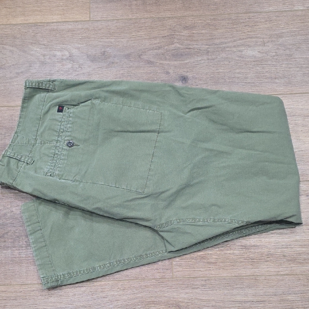 Relwen Men's Size 38 Flyweight Military Green Men's Chino Pants - Picture 3 of 4